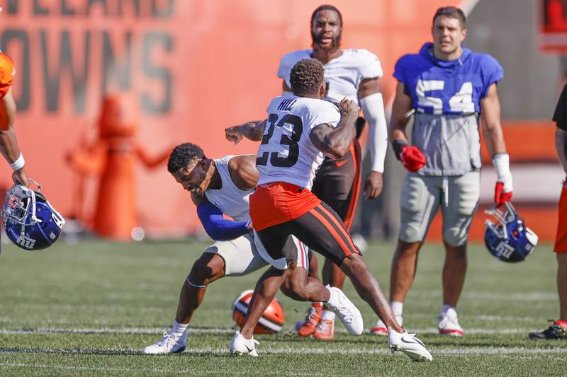 Browns, Giants have testy joint practice, fight afterward