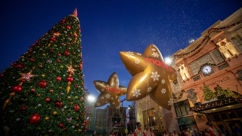 Universal Orlando unwraps holiday season with return of Grinchmas, parade