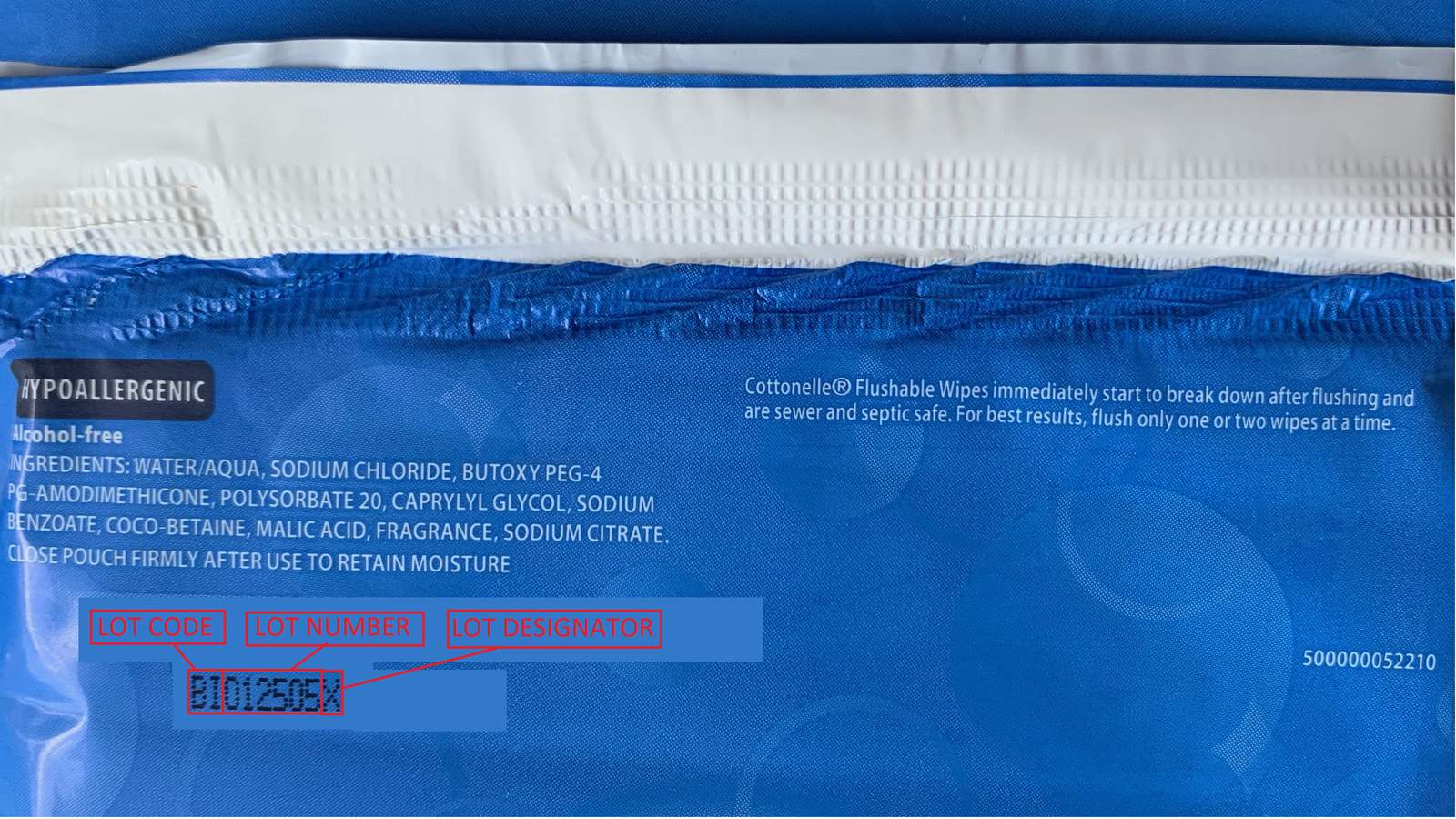Cottonelle flushable wipes recalled due to possible bacterial contamination