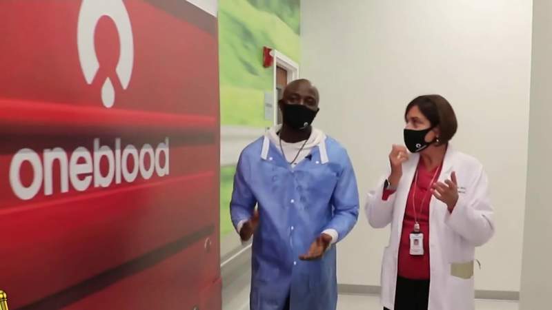 Super Bowl MVP Santonio Holmes urging people to donate blood to fight sickle cell disease