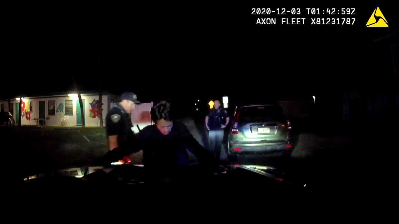 Video: Florida driver crashes into cop car during DUI traffic stop, police say