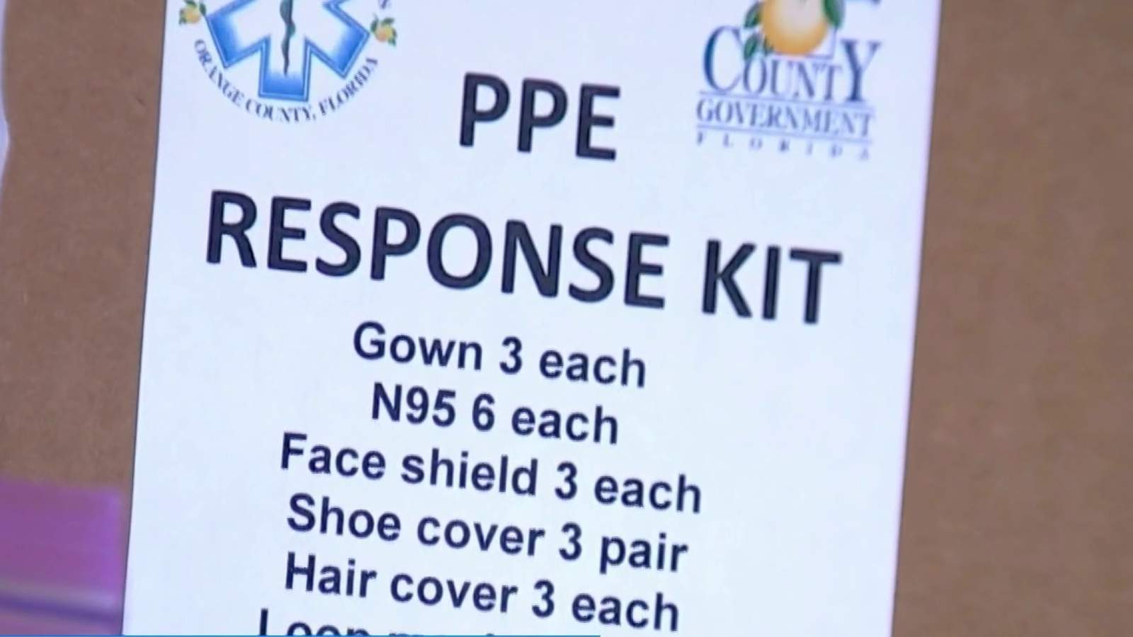 Orange County to hand out PPE to small businesses