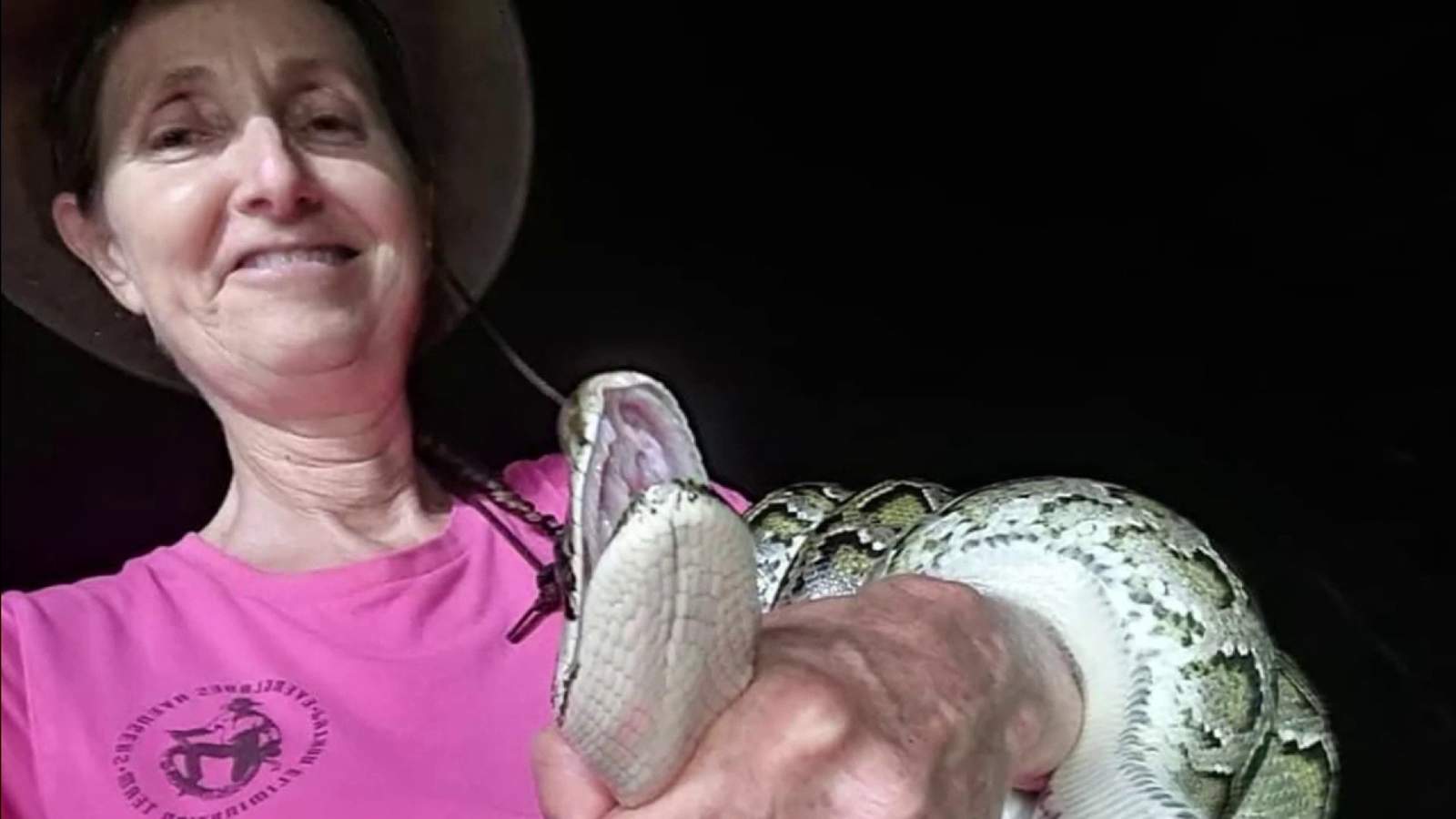 Former real estate agent now hunts pythons in the Florida Everglades
