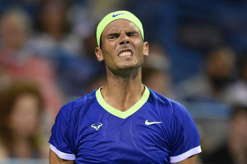 Bye, DC: Nadal bounced by 50th-ranked Harris in Washington