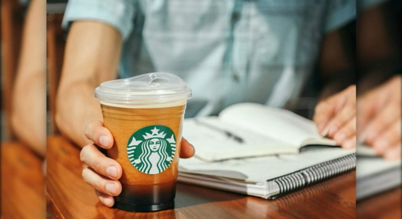 Starbucks officially abandons straws, mostly