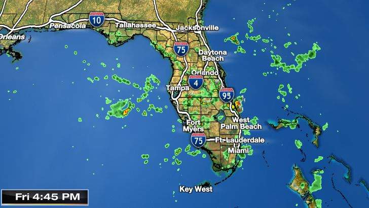 LIVE RADAR: Storms kick off Labor Day weekend in Central Florida