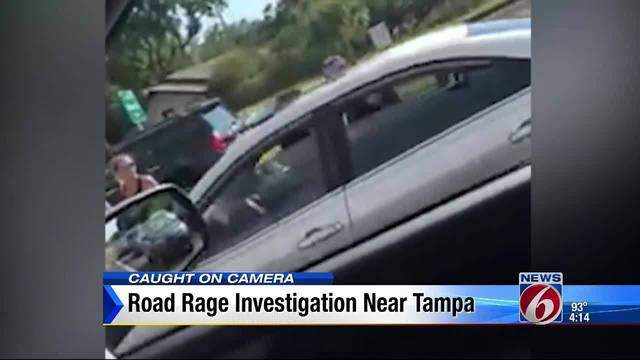 Video shows car run over motorcyclists in road-rage incident