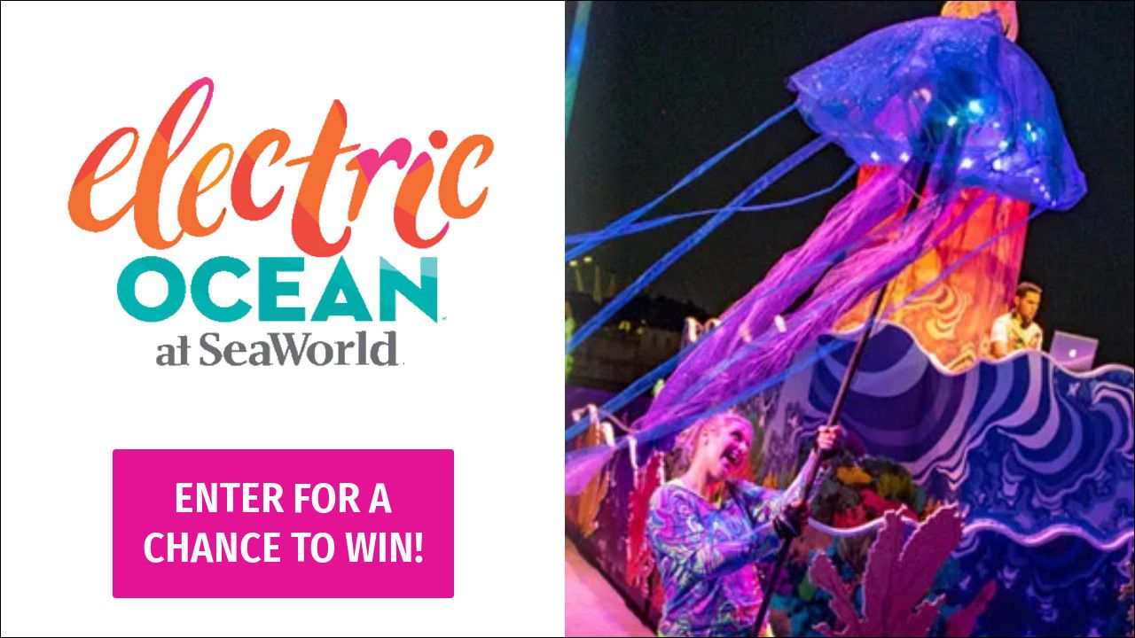 SeaWorld Orlando Electric Ocean Contest Official Rules