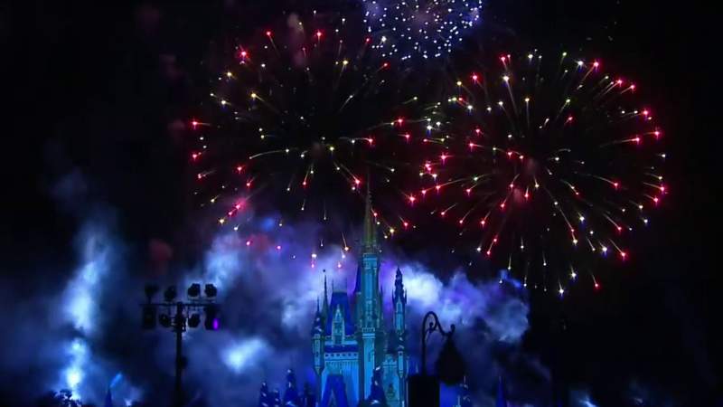 Late night booms: Disney shooting fireworks later Thursday night