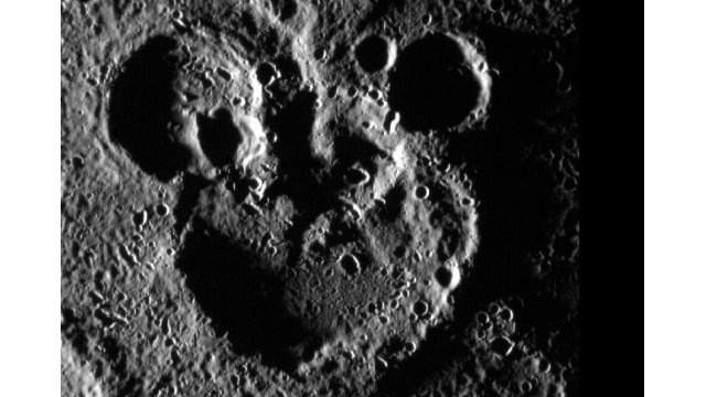 Mickey Mouse likeness found on Mercury
