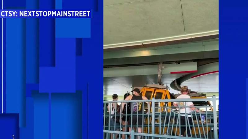 Video from guest shows Disney Skyliner collision
