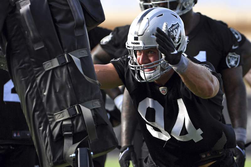 Nassib says he's gotten only 'love and support' from Raiders