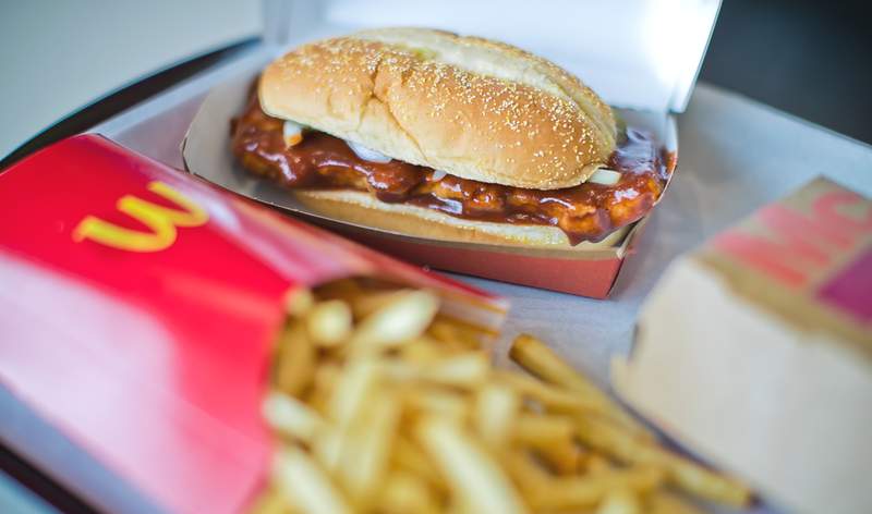 McRib returns to McDonald’s menu this fall