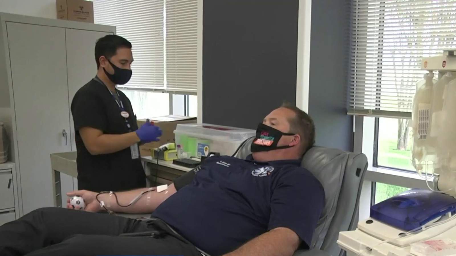 Demand for plasma, blood donations remains high as pandemic rages