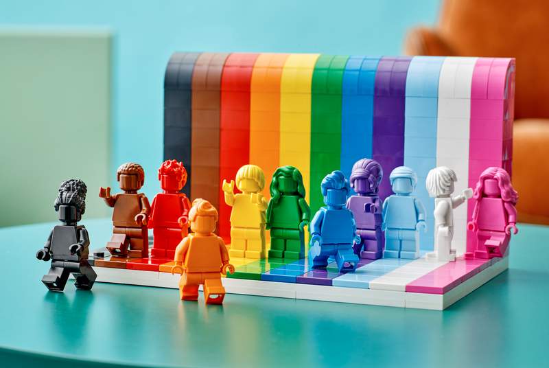 Lego releases ‘Everyone is Awesome’ LGBTQ set ahead of Pride Month
