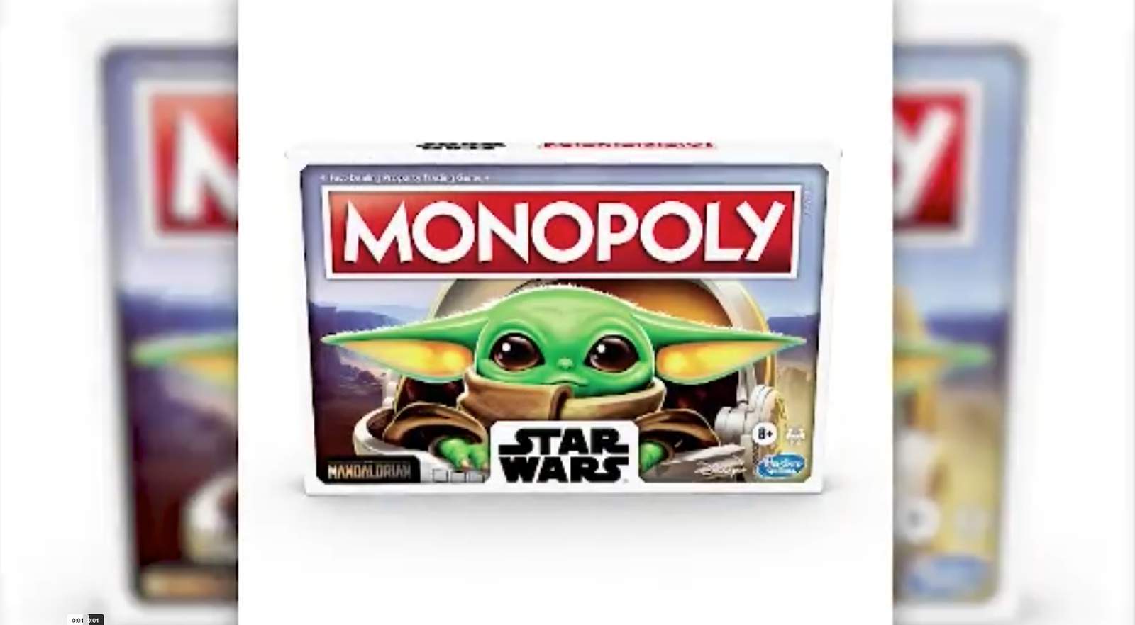 Baby Yoda-themed Monopoly now on sale