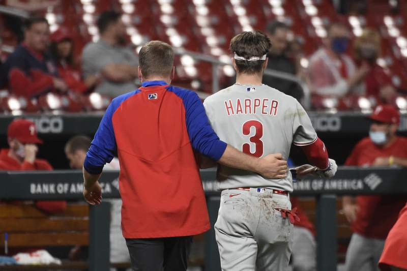 LEADING OFF: Harper healing after fastball to face