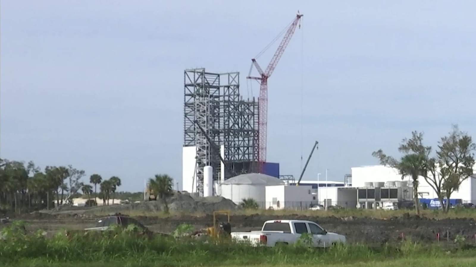 Blue Origin’s New Glenn launch pad taking shape at Cape Canaveral
