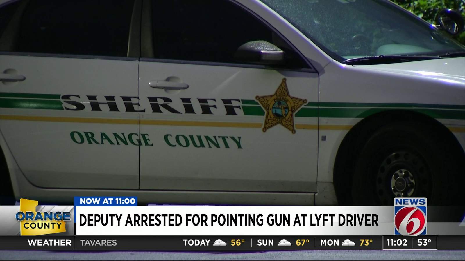 Deputy Arrested for Pointing Gun at Lyft Driver