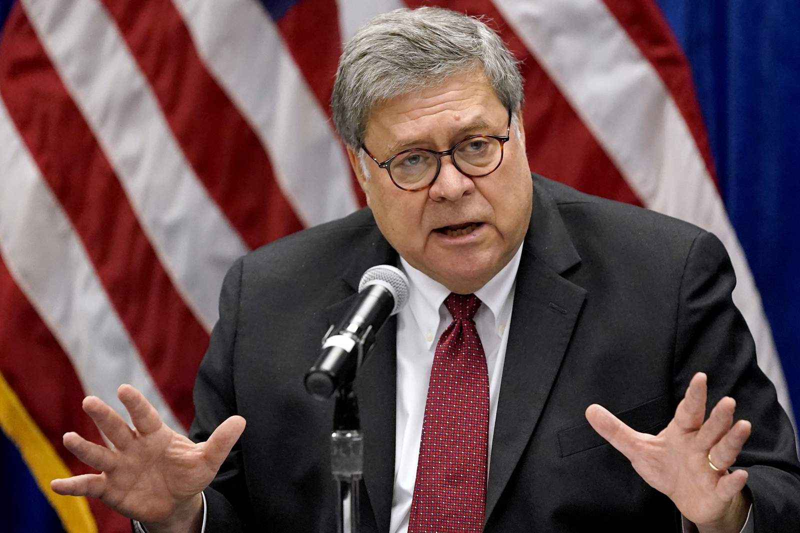 President Trump says Attorney General William Barr is resigning