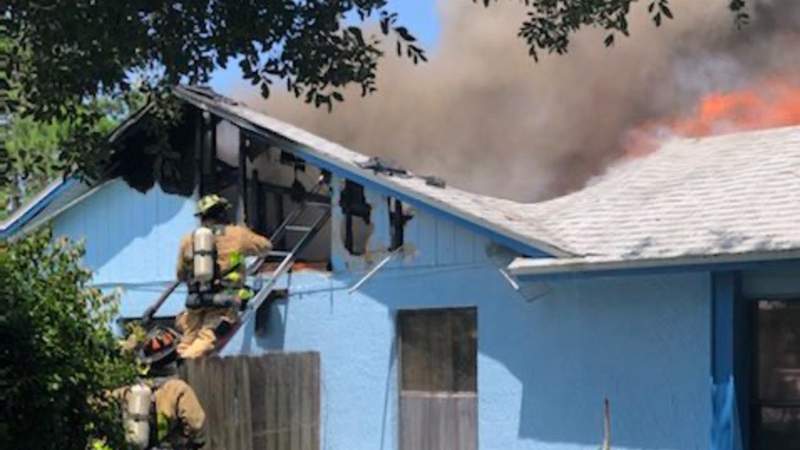 Attic fire causes extensive damage to home in Cocoa, authorities say