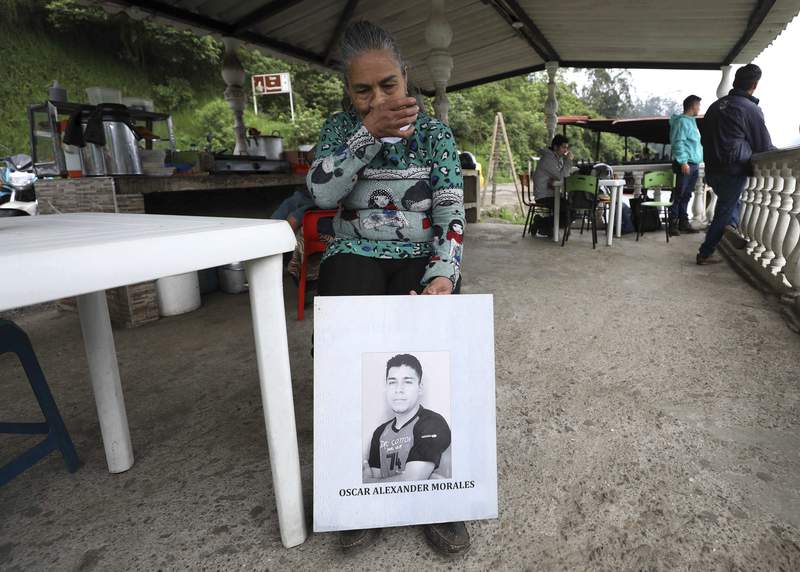 Mother searches for son believed killed by Colombia soldiers