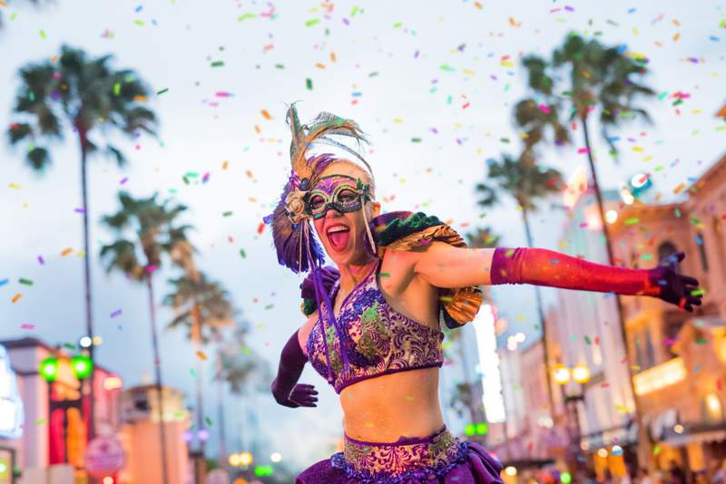 Universal Studios announces 2022 Mardi Gras dates
