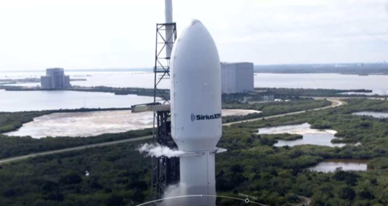 SpaceX launches Falcon 9 with SiriusXM satellite