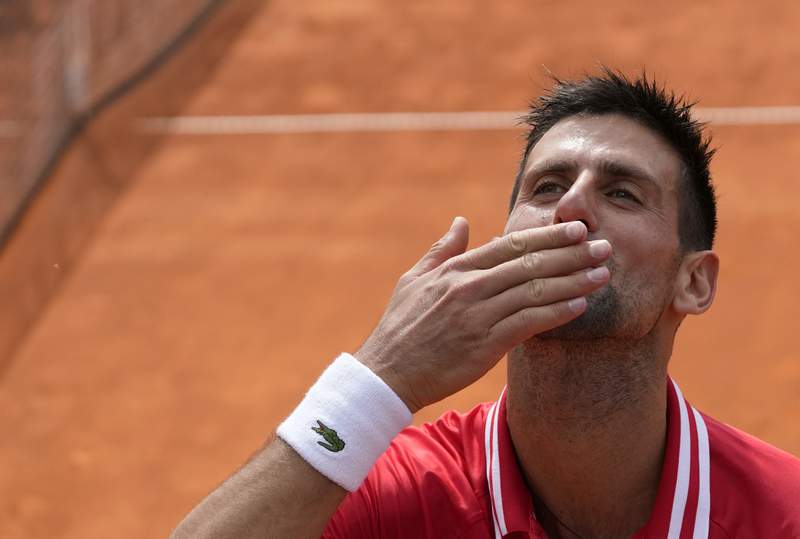 Djokovic warms up for French Open with title in Belgrade