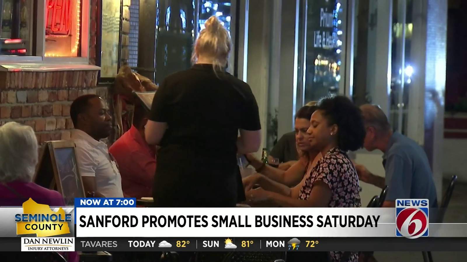 Thousands turn out for open container event in Sanford for Small Business Saturday