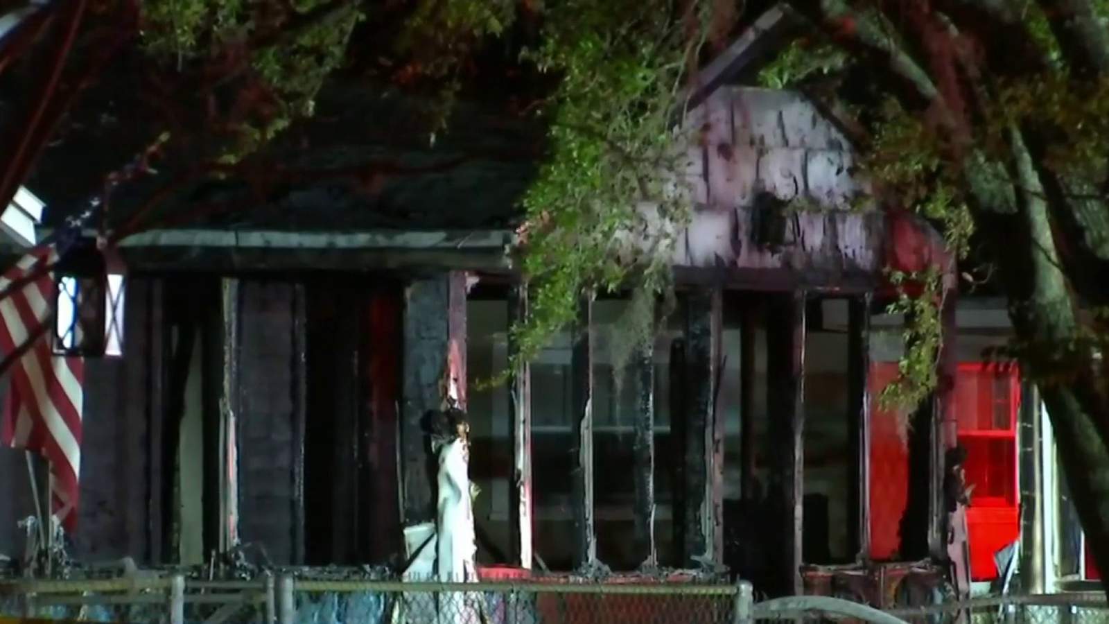 Woman, 2 dogs killed in Sanford house fire