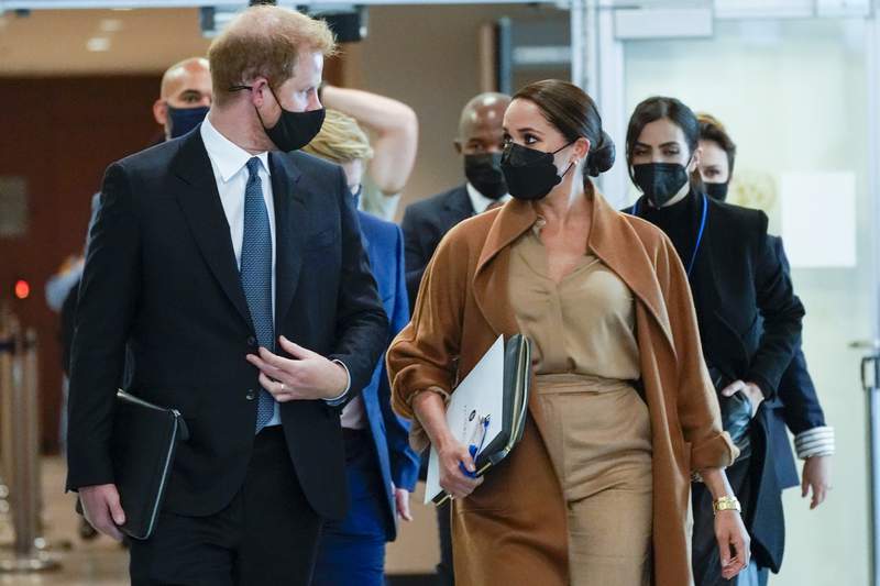 Harry and Meghan visit UN during world leaders’ meeting
