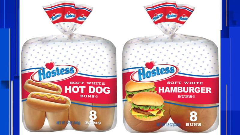 Hostess issues recall for hot dog, hamburger buns