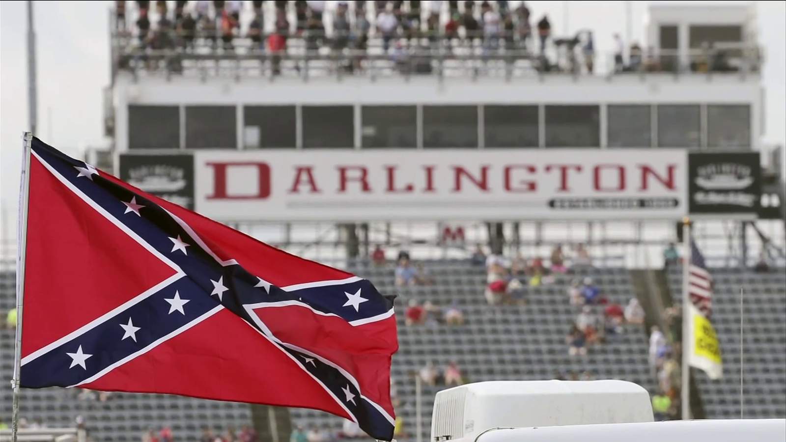NASCAR bans display of the Confederate flag at its events and properties