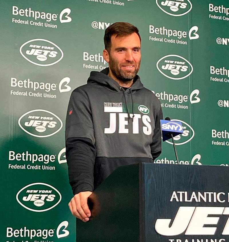 Flacco sees himself playing again in return to Jets