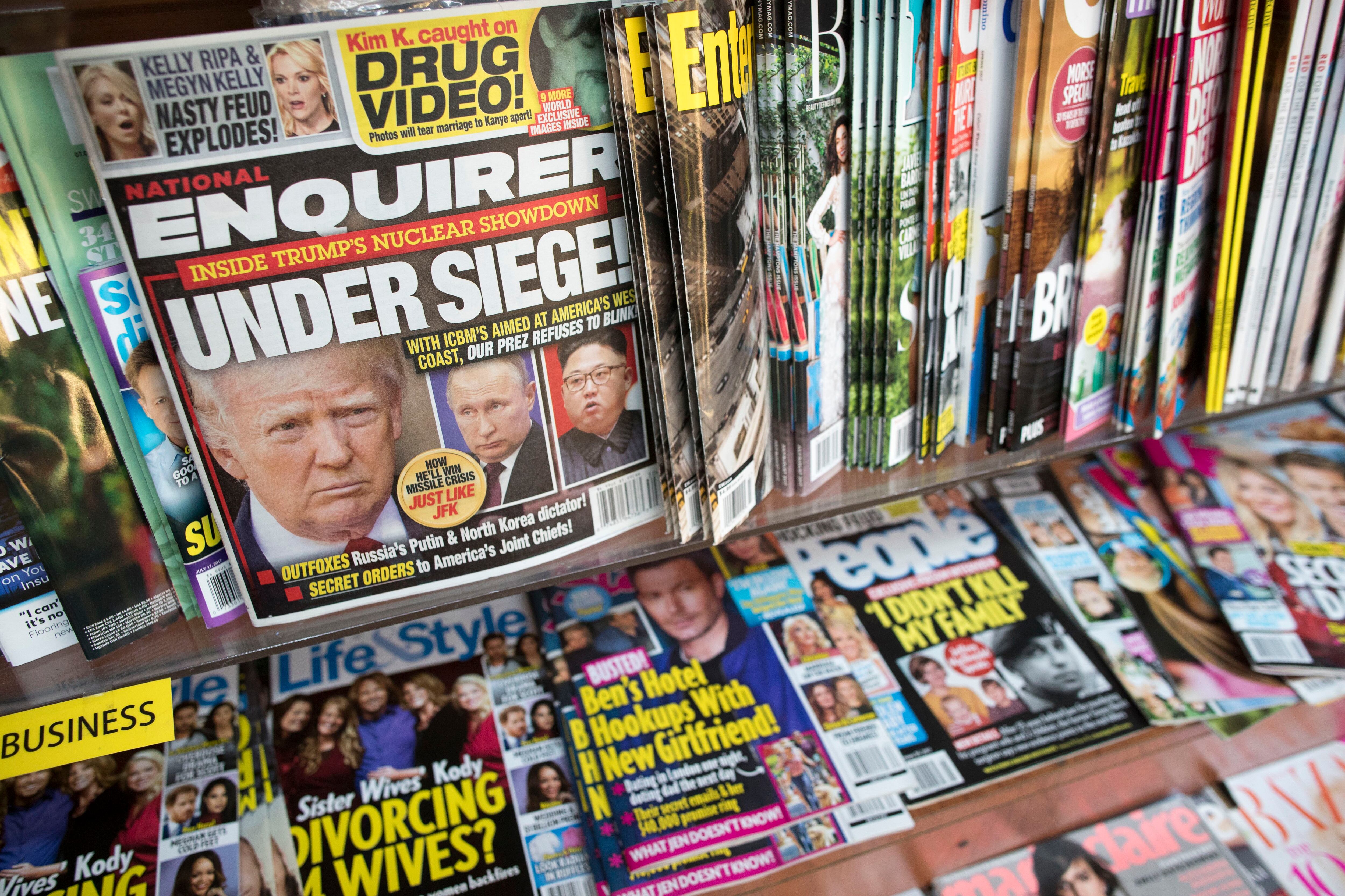 National Enquirer, caught in ‘catch-and-kill’ scandal, sold