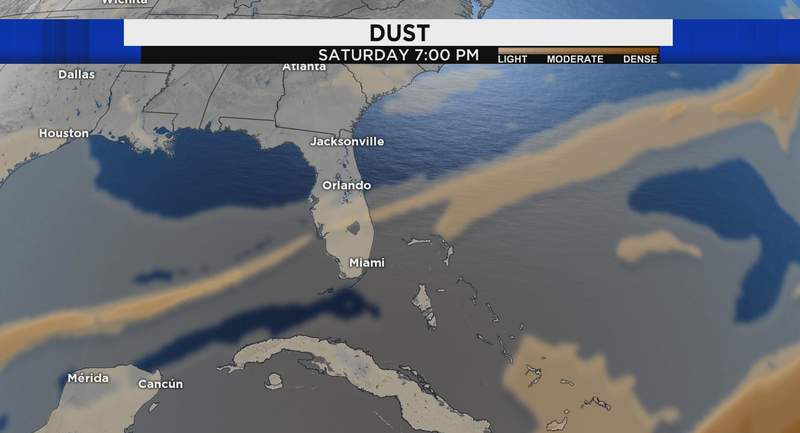 Tropics Tracker: A little more dust heading for the Sunshine State