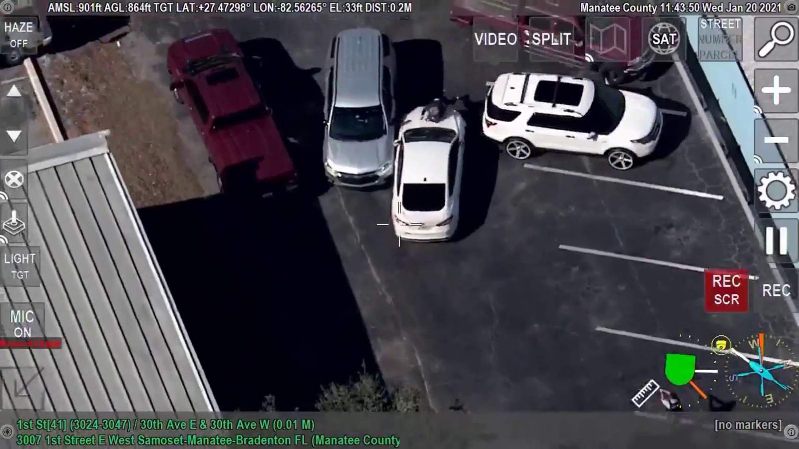 Dramatic video shows Florida deputy getting hit by car