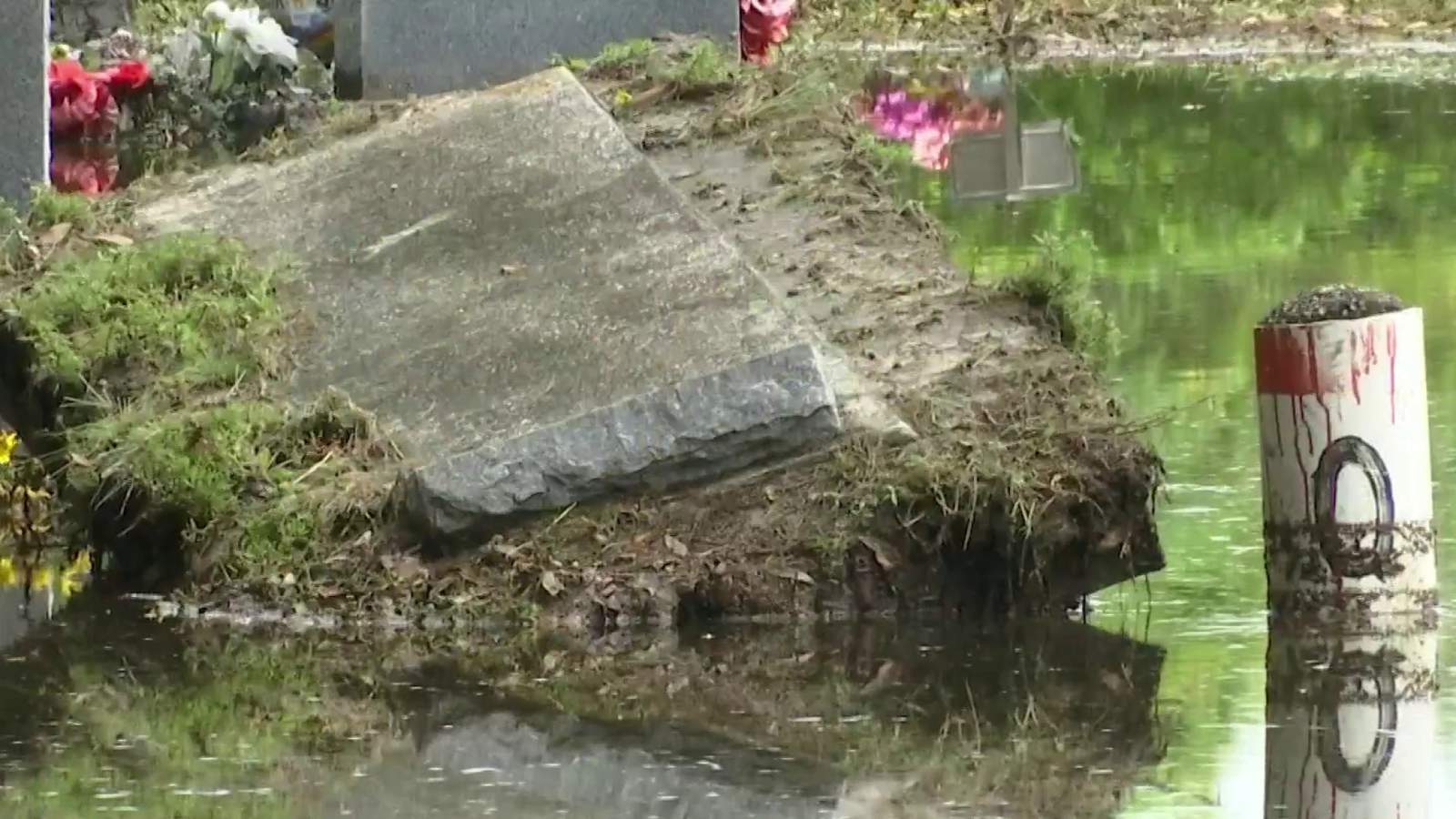 No plans yet to correct Oakland-Tildenville Cemetery flooding