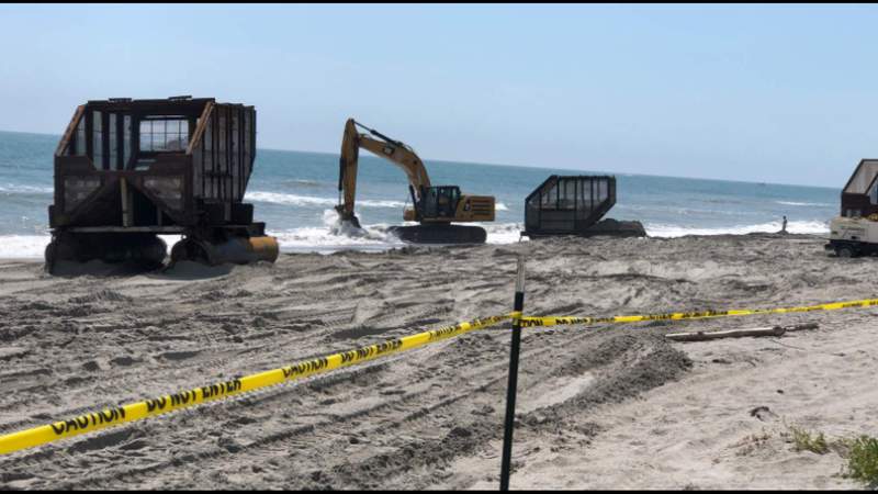 Tens of millions of dollars being spent to repeatedly rebuild Central Florida beaches