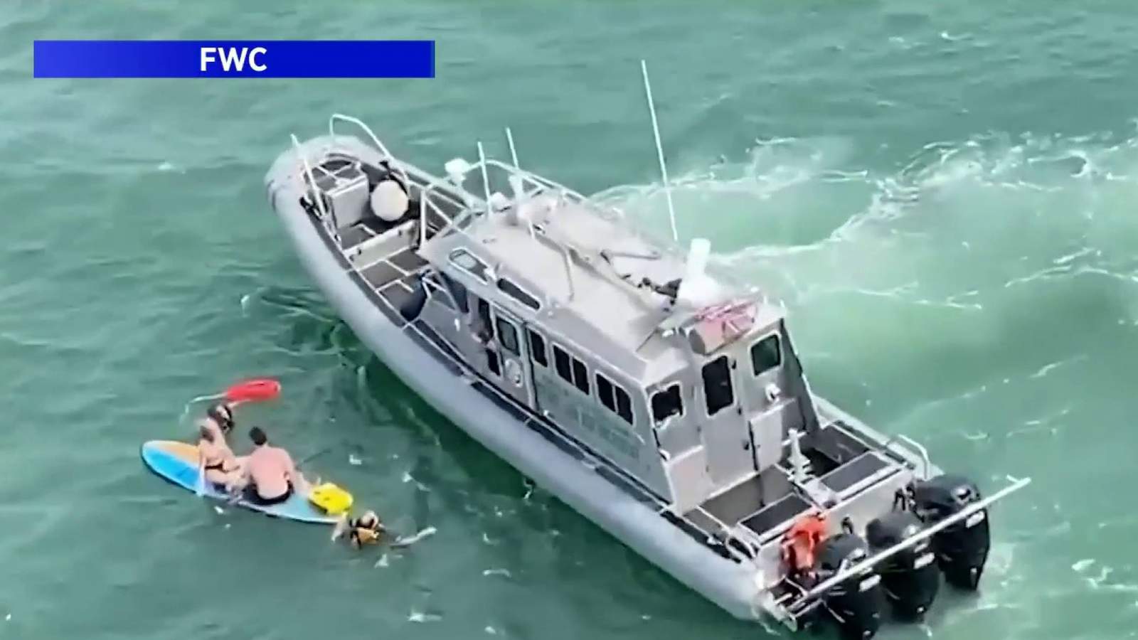 VIDEO: Teens rescued after drifting 1.5 miles off Florida’s coast