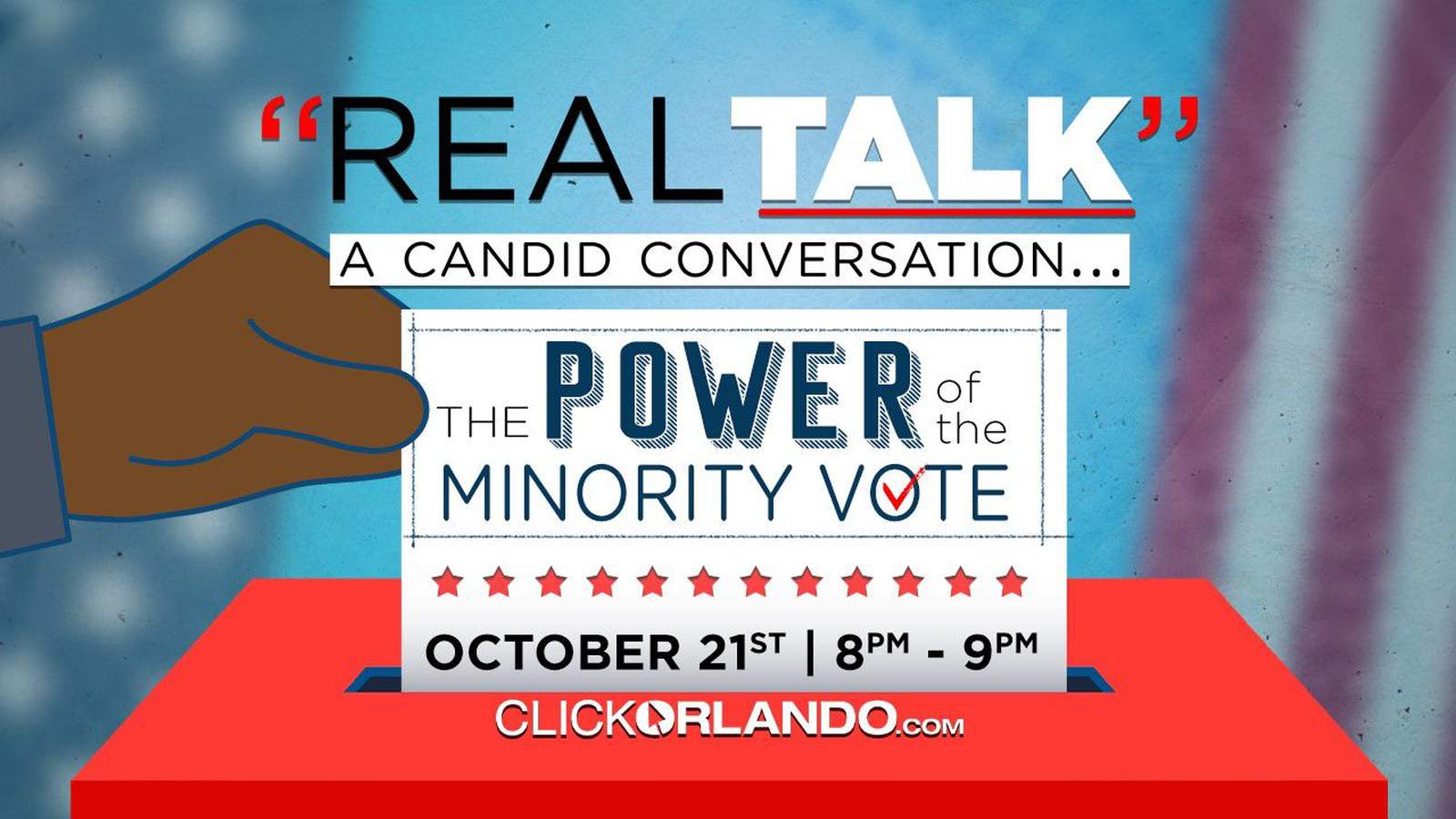REWATCH: News 6 hosts Real Talk town hall on the power of the minority vote
