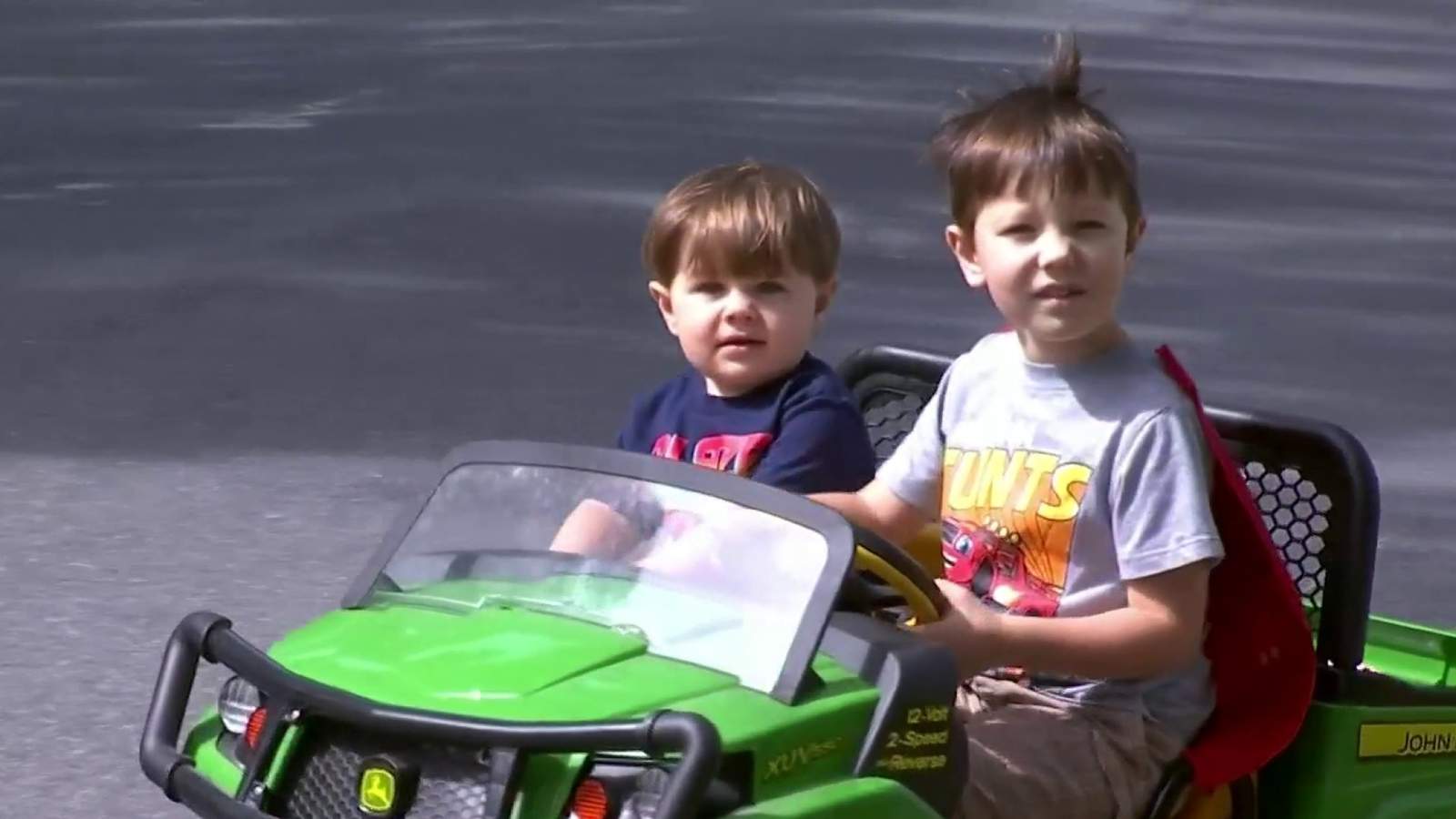Eustis boy receives unforgettable birthday surprise when truck drivers came together