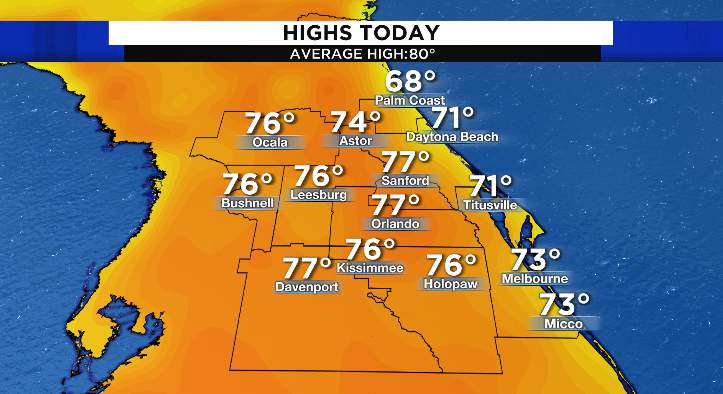 Pleasant Easter Sunday, more heat coming later in the week