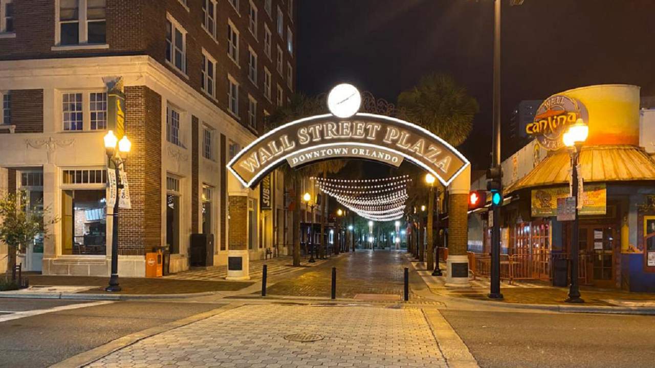 Streets of downtown Orlando empty as Fourth of July weekend begins