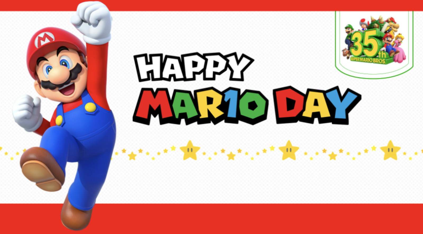 It’s Mario Day, here’s how Nintendo is celebrating the beloved character