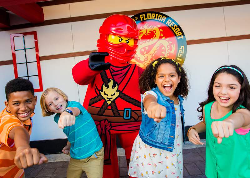 Legoland Florida prepares for LEGO Ninjago Days