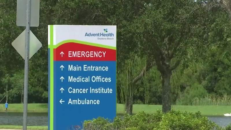 AdventHealth hospitals in Volusia County reach ICU capacity, federal data shows