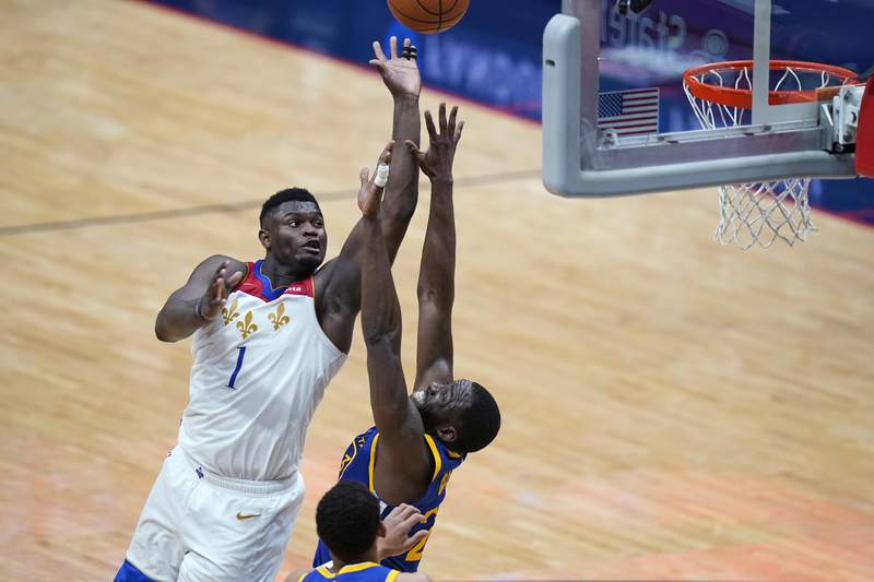 NBA fines Pelicans' Griffin $50,000 for Zion comments