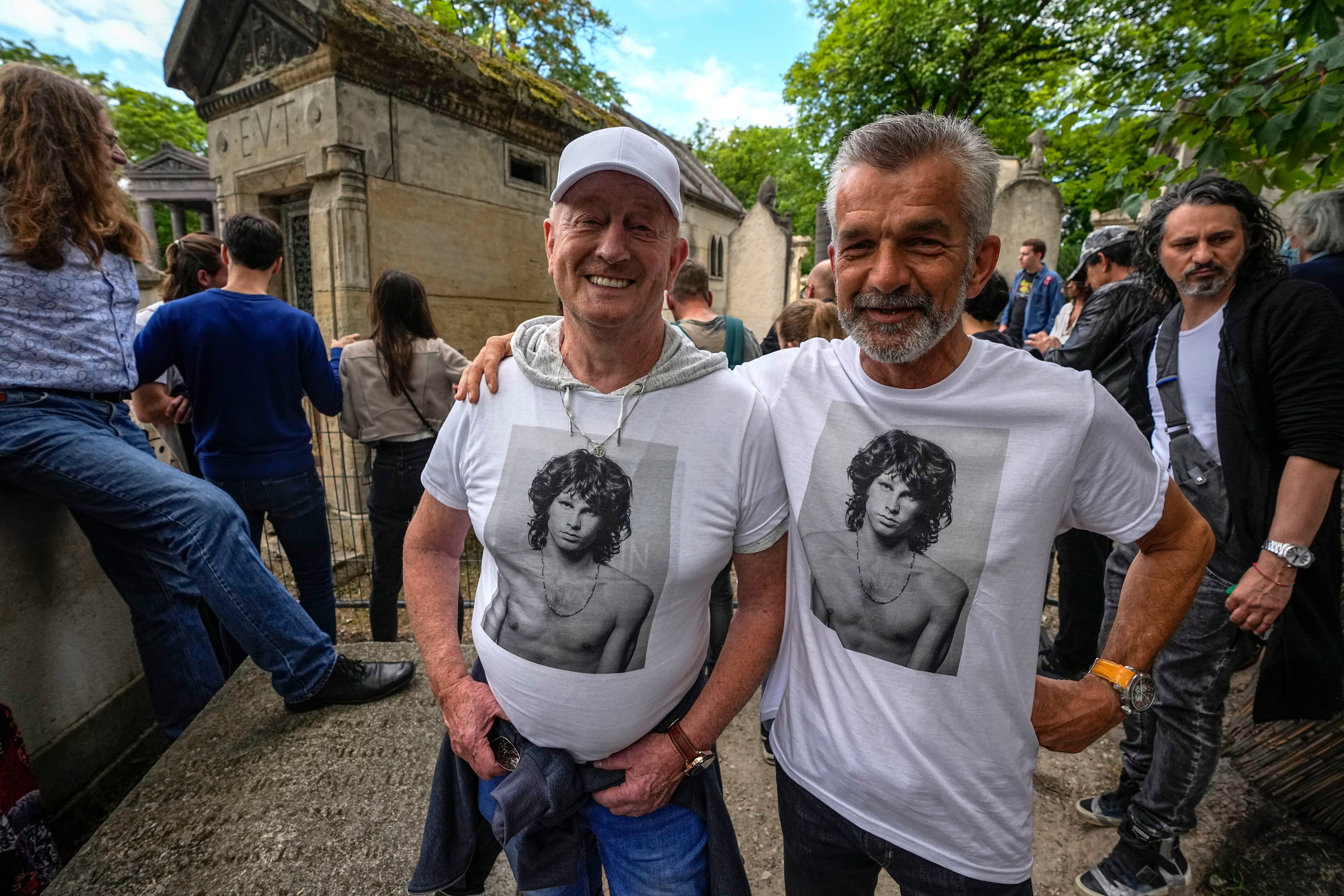 50 years after his death, fans honor Jim Morrison in Paris